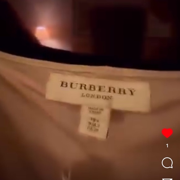 Burberry Dresses & Skirts - Burberry Beige Top